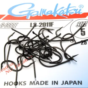 Haczyki Gamakatsu LS-2011 r.5 25szt NS BLACK