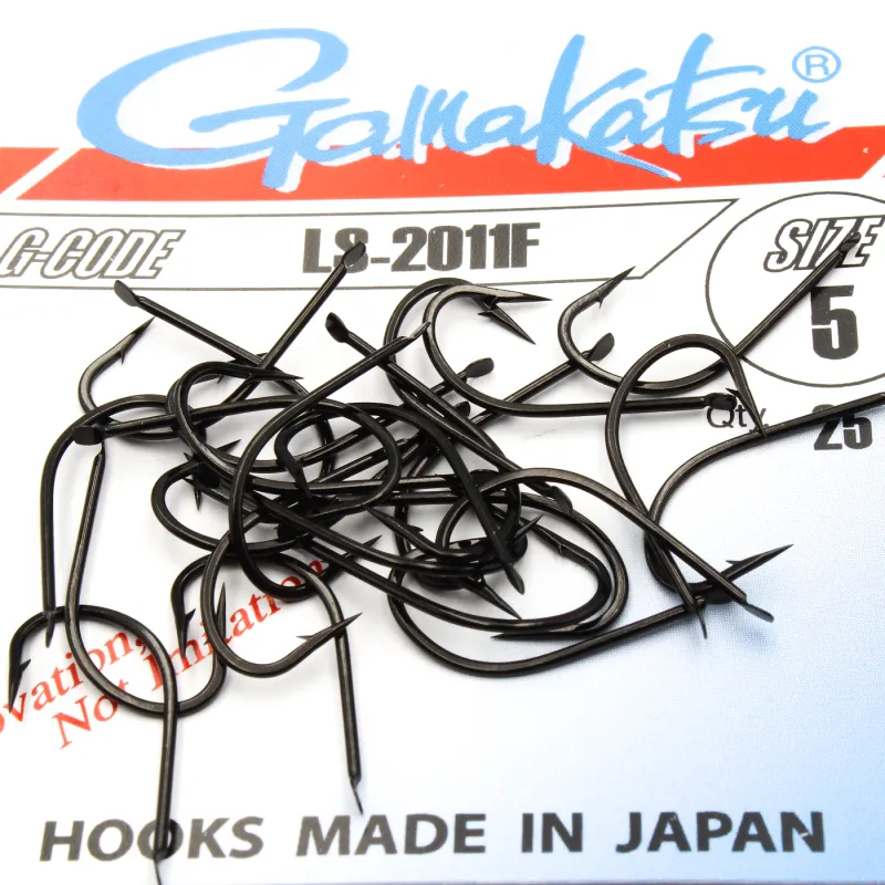 Haczyki Gamakatsu LS-2011 r.5 25szt NS BLACK