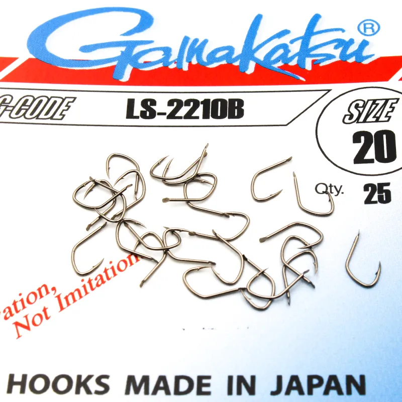 Haczyki Gamakatsu LS-2210 r.20 25szt BRONZE