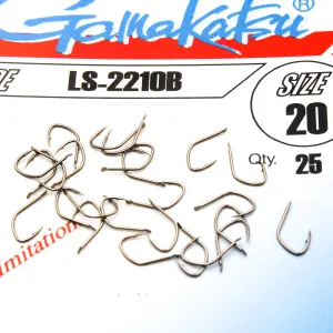 Haczyki Gamakatsu LS-2210 r.20 25szt BRONZE