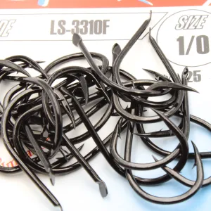 Haczyki Gamakatsu LS-3310 r.1/0 25szt NS BLACK