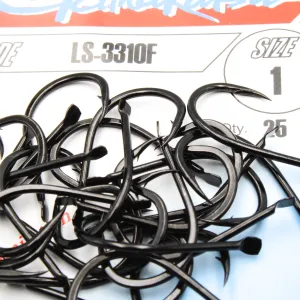 Haczyki Gamakatsu LS-3310 r.1 25szt NS BLACK