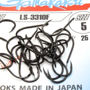 Haczyki Gamakatsu LS-3310 r.5 25szt NS BLACK