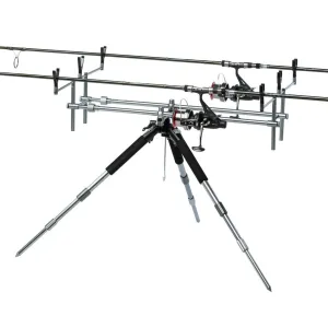 Statyw karpiowy Jaxon Elegance – lekki i stylowy rod pod na 3 wędki