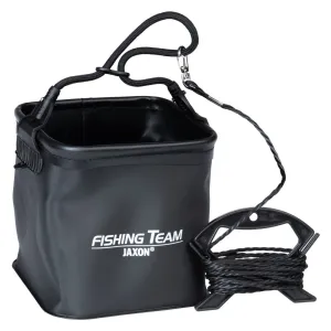 Wiaderko miękkie Jaxon EVA 16x16x16 cm – lekkie i składane