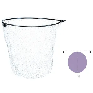 Głowa do podbieraka Jaxon Nylon 20 mm 45x55 cm – trwała i lekka