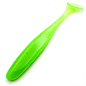Keitech Easy Shiner 3' 026S Clear Chartreuse Glow