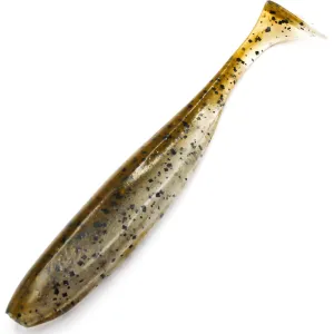 Keitech Easy Shiner 4' 414T Green Pumpkin PP Shad