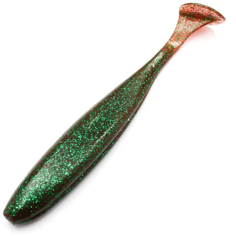 Keitech Easy Shiner 4' 302S Plum Green FLK