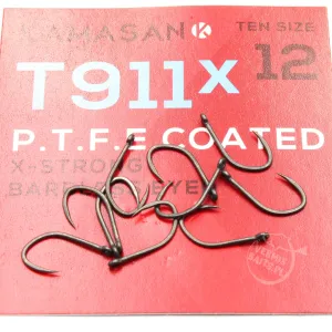 Haczyki Kamasan T911 X-Strong PTFE Coated roz. 12