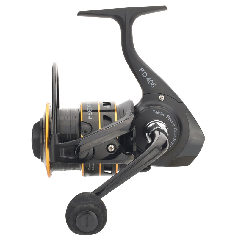 Kołowrotek VDE-Robinson Feeder Fan FD 406 – solidny feeder z Quick Drag