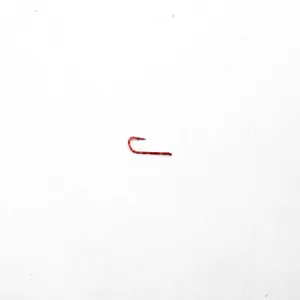 Haczyki Kamasan B512 Barbed Spade roz. 22 – czerwone, 10 szt.