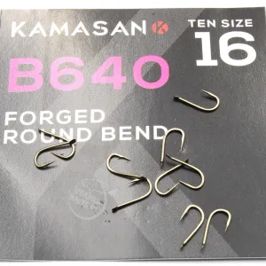 Haczyki Kamasan B640 Spade roz. 16 – mocne, kute, 10 szt.