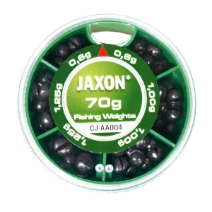 Ciężarki wędkarskie Jaxon 70g – paletka śrutu ołowianego