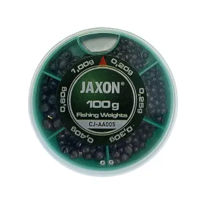 Ciężarki wędkarskie Jaxon Drobne 100g – paletka śrutu ołowianego
