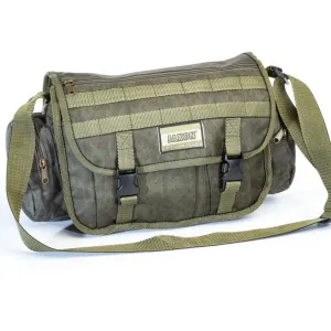 Torba wędkarska Jaxon CAMO 34/14/27cm – funkcjonalna i wytrzymała torba na akcesoria