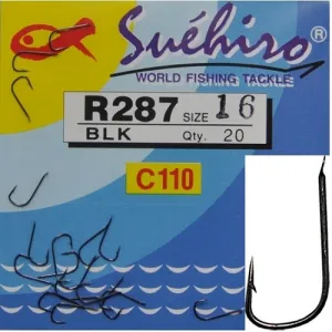 Haczyki Milo R287 Suehiro BLK Nr 22 – kanałowe, 20 szt. | wedkarski.pro