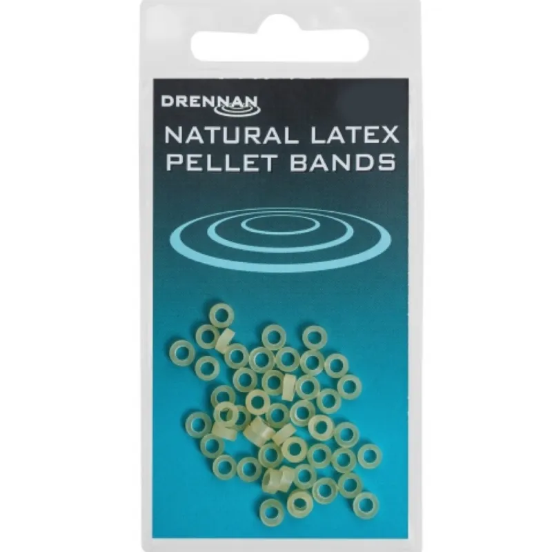 Gumki do przynęt Drennan SMALL 50 szt. – lateksowe ringi do pelletu