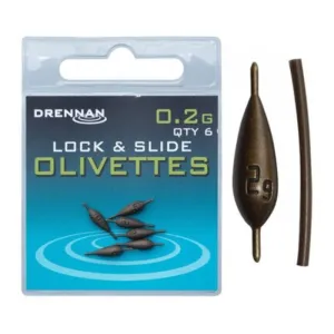 Oliwki z igielitem Drennan 0,30 g / 5 szt. – precyzyjne obciążenie do zestawów spławikowych
