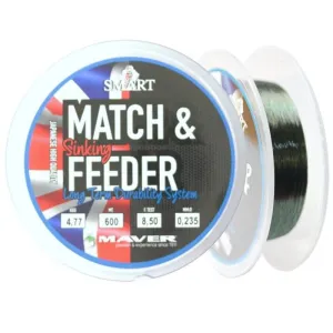 Żyłka Maver Match & Feeder Tonąca 150m 0,185mm – moc i precyzja