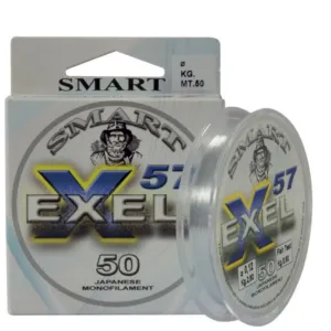 MAVER EXEL 57 0,16mm 3,60kg – żyłka przyponowa 50m