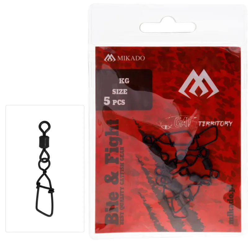 Krętlik rolowy z agrafką German 1/0 Sumowy – ekstremalna moc i pewność podczas holu