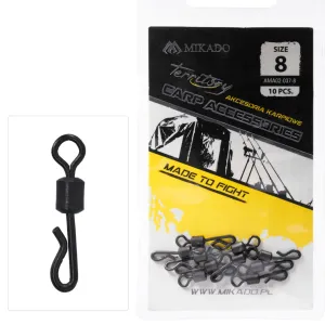 Krętlik karpiowy szybkiej wymiany nr 8 Mikado – szybki montaż i niezawodność