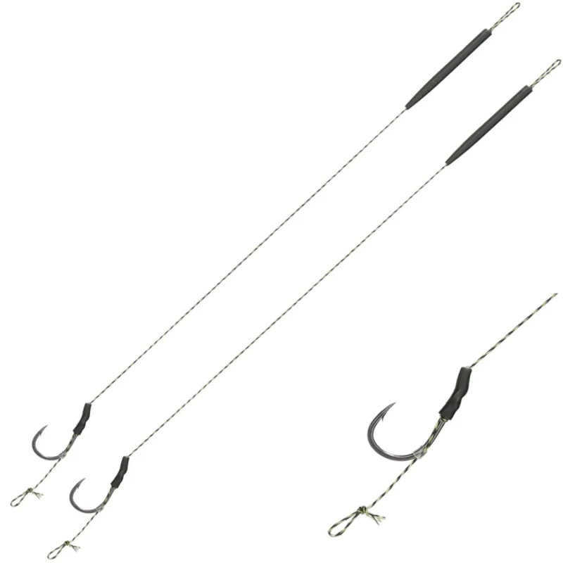 Przypon karpiowy Mikado Classic Rig Pro 23cm/25lbs hak 2 (2 szt.)