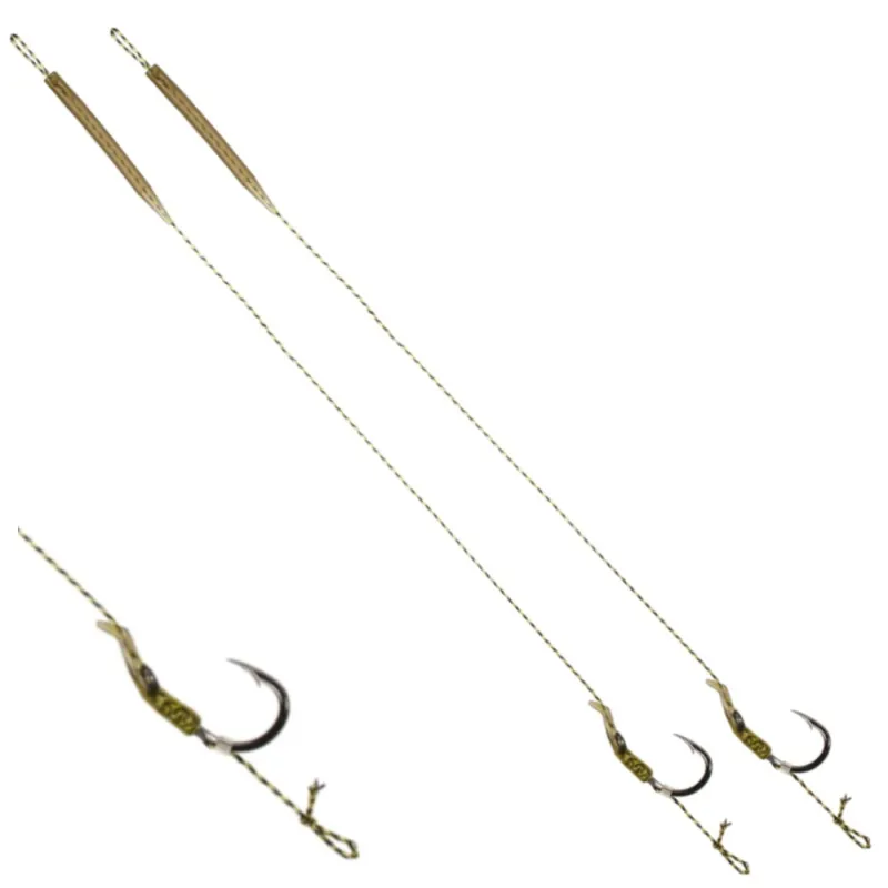 Mikado Universal Rig – przypon karpiowy 23 cm / 25 lbs / hak 2 (2 szt.)