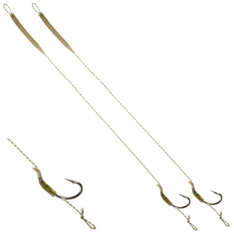 Przypon karpiowy Mikado Universal Rig 23 cm 15 lbs – Hak nr 8, pozycjoner haka