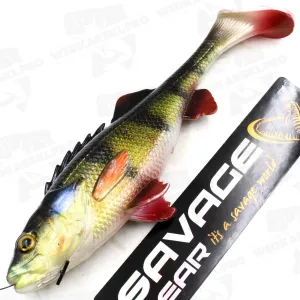 Guma Savage Gear 4D Perch Shad 12.5 cm 20 g Perch – realistyczna guma na szczupaka i sandacza