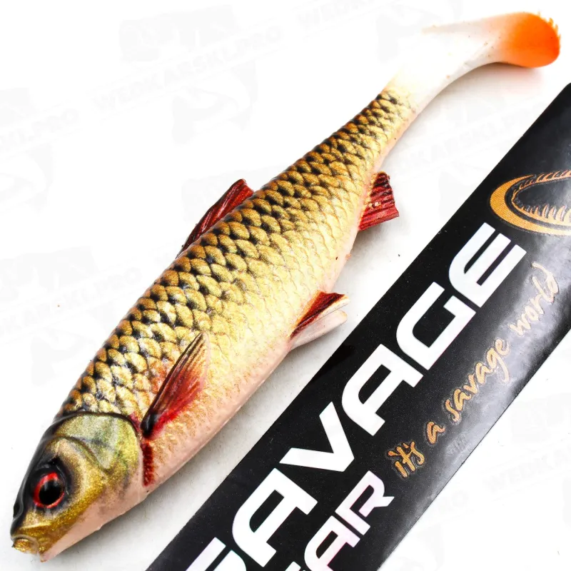 Guma Savage Gear 3D River Roach 10 cm 10 g Dirty Roach – realistyczna guma na sandacza i szczupaka