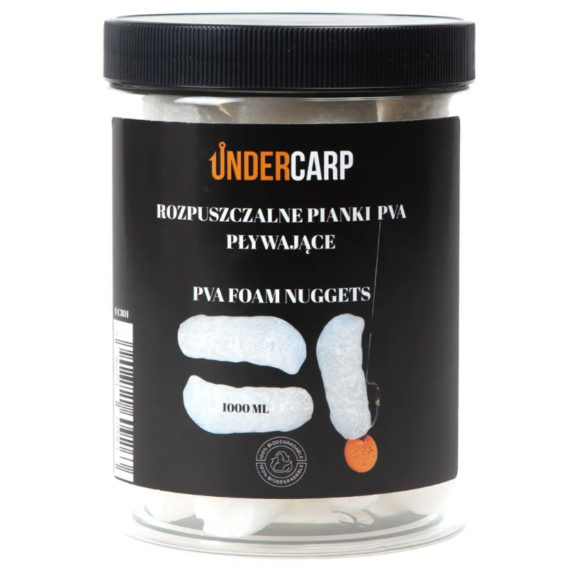 Rozpuszczalne pianki PVA pływające 1000 ml – ochrona haczyka i przyponu