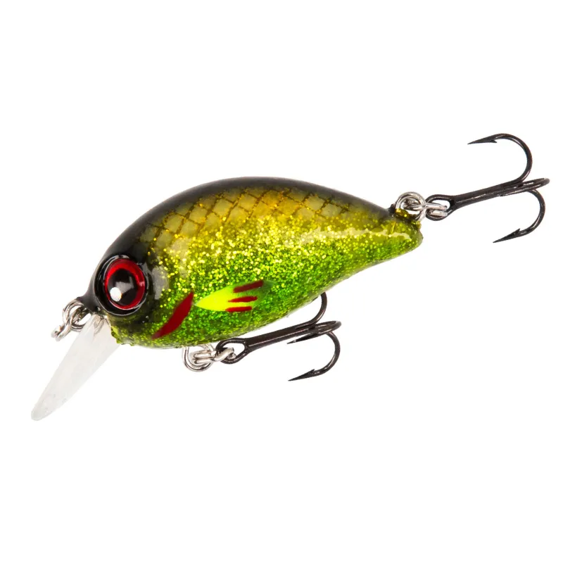 Wobler Mikado Shimmy 34mm 3g Green Olive – skuteczny wobler na klenie, jazie i okonie