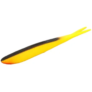 Przynęta Guma Mikado Saira 14cm – 354 – fluorescencyjna „jaskółka” na sandacza i szczupaka