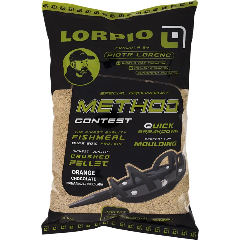Lorpio Method Contest Orange & Chocolate – zanęta feederowa o słodkim aromacie