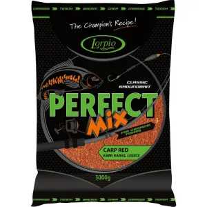 Lorpio Perfect Mix Carp Red 3kg – czerwona zanęta truskawkowa na karpia