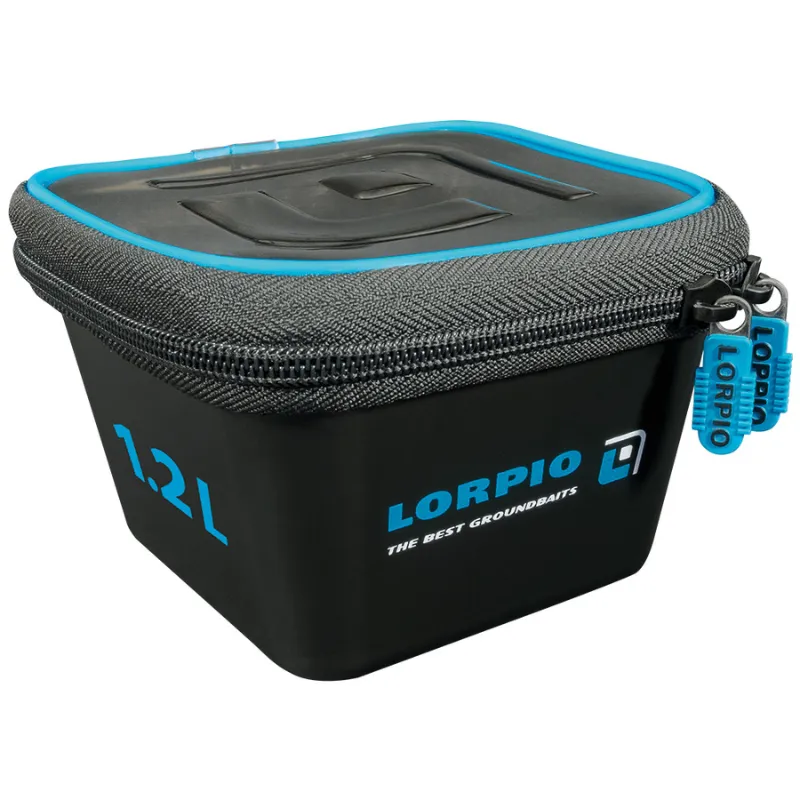 Lorpio pojemnik EVA Stacking 1,2L z pokrywką – praktyczny pojemnik na przynęty