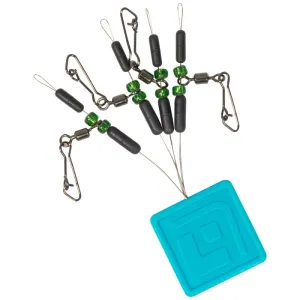 Stopery Lorpio STICK z agrafką i krętlikiem – uniwersalny system montażu