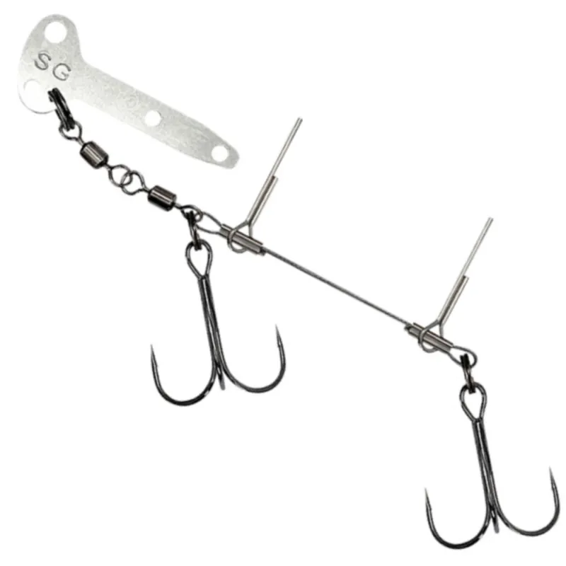 Savage Gear Pro Peg Blade Rig 10cm – mocna dozbrojka do przynęt 2 szt.