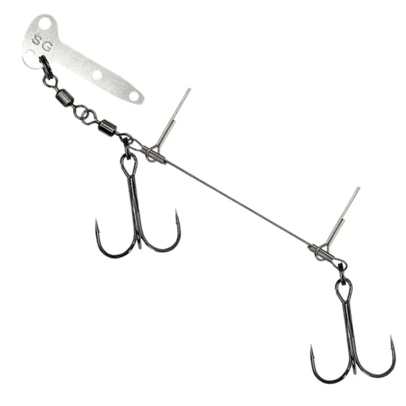 Savage Gear Pro Peg Blade Rig 11cm – mocna dozbrojka do gum, 2 szt.