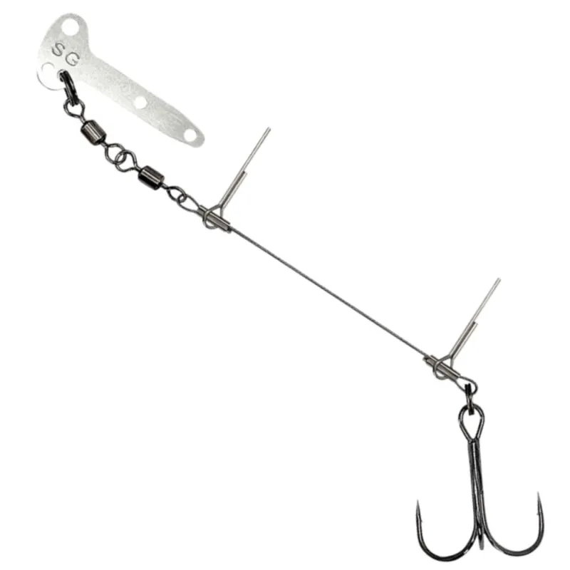 Savage Gear Pro Peg Blade Rig 10cm 1/0 – mocna dozbrojka do gum, 2 szt.