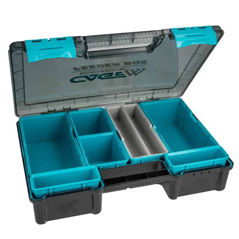 Pudełko Mikado Feeder BOX 35×25×8 cm – organizer na koszyczki feederowe