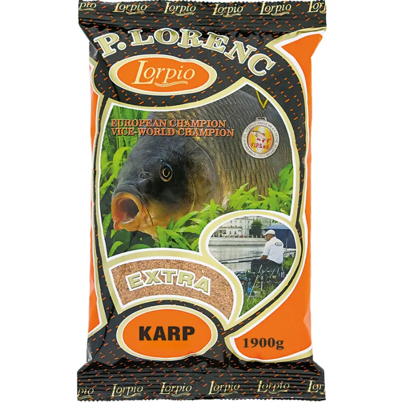 Zanęta Lorpio Extra Karp 1,9kg – skuteczna mieszanka na karpie