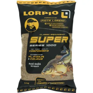 Zanęta Lorpio Super Płoć Duża 1kg – skuteczna mieszanka na duże płocie