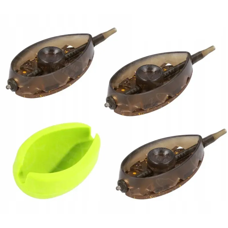 Zestaw Mikado Method Feeder Aperio Q.M.F. L 30/40/50 g + Foremka – komplet koszyków feederowych