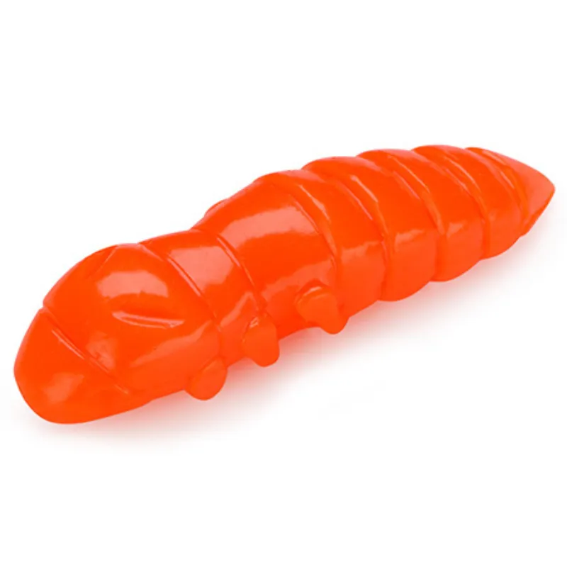 Guma Larwa Fishup Pupa 1.5' ser 113 Hot Orange