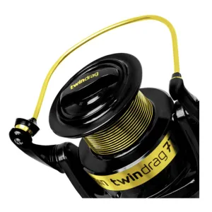 Kołowrotek Delphin TwinDRAG 5T DP 5000 – mocny kołowrotek z wolnym biegiem do gruntu i method feeder