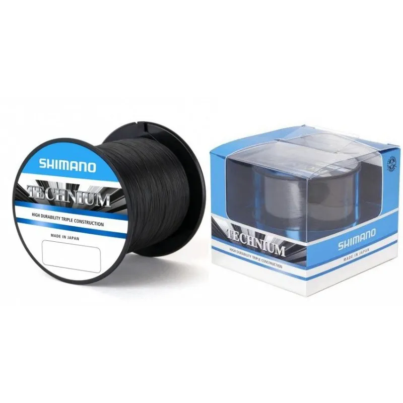 Żyłka Shimano Technium 0,225mm 300m 5,00kg Grey – tonąca i niewidoczna w wodzie