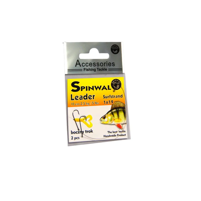 Przypon Spinwal S 10cm 2,5kg – boczny trok do lekkiego spinningu